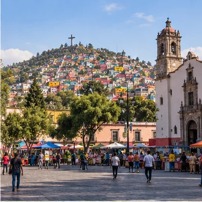Vista de Iztapalapa, Ciudad de México