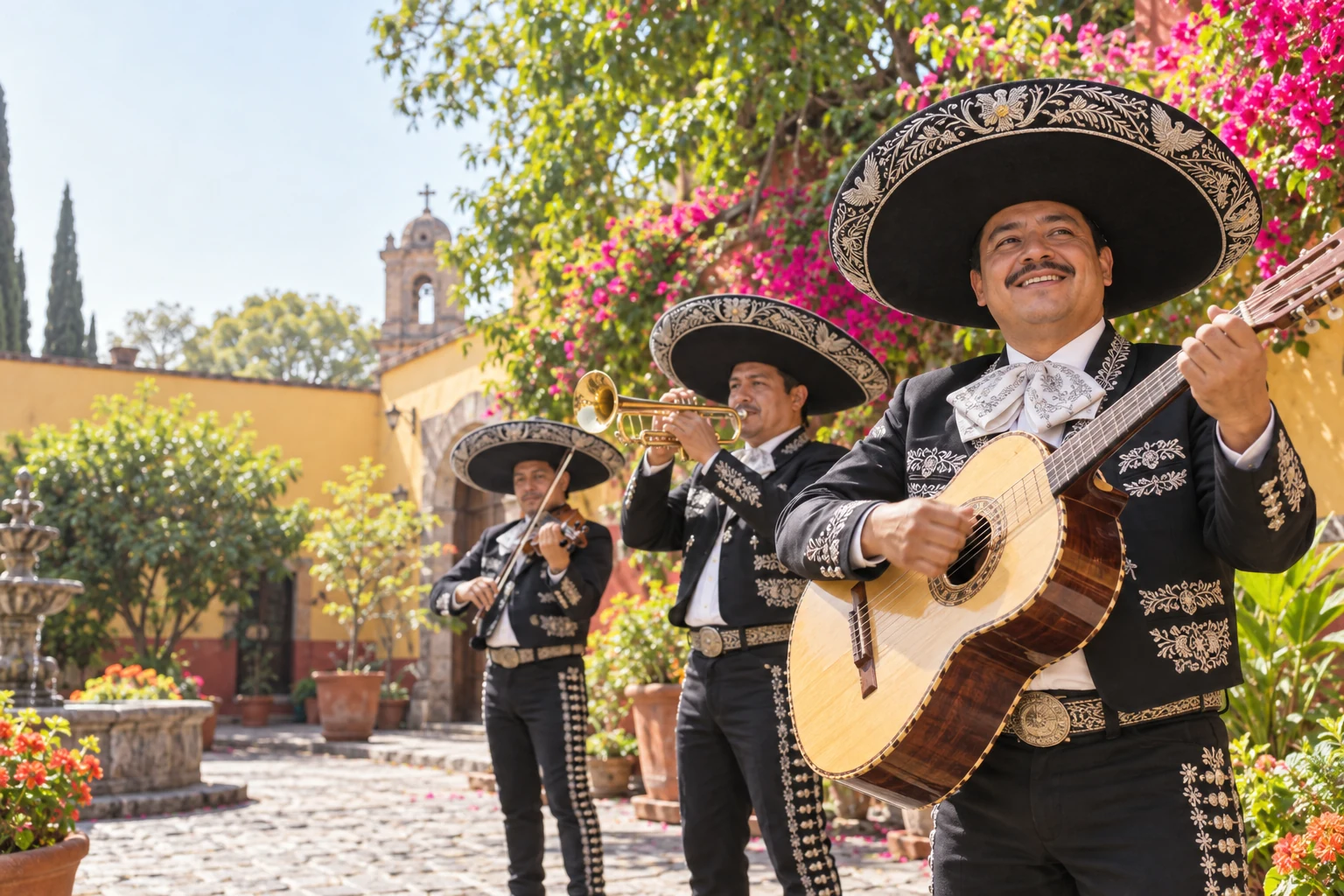 Grupo de mariachis disponible para serenatas y eventos en Xochimilco